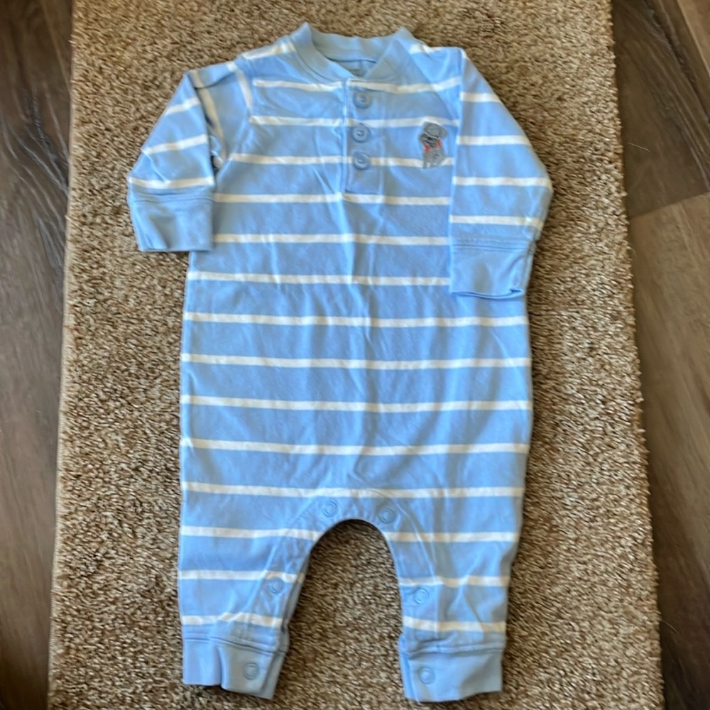 Just One You Striped long sleeve body suit 3M